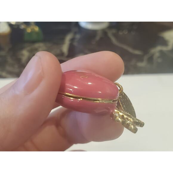 Juicy Couture Love Heart Locket Charm Y2k Vintage Jewlery 2010 Valentine's Day - Picture 4 of 5